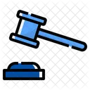 Hammer Justice Business Icon