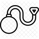 Hammer Throw Athletic Exercise Icon