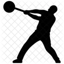 Hammer Throw Athletics Track And Field Icon