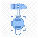 Hammer Tool Hammer Break Hammer Crash Icon