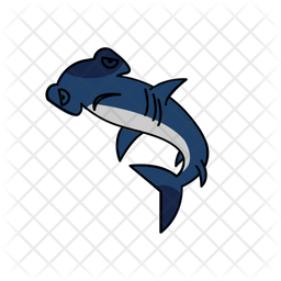 Download Free Hammerhead Sharks Icon Of Colored Outline Style Available In Svg Png Eps Ai Icon Fonts