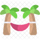 Hammock Summer Rest Icon