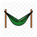 Hammock Summer Vacation Icon