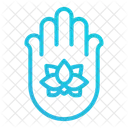 Hamsa Religion Palm Icon