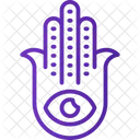 Hamsa Religion Hand Icon