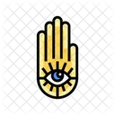Hamsa Hand Jewish Icon