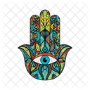 Blessing Hamsa Magic Icon