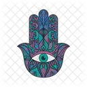 Spritual Hamsa Hand Hamsa Icon