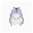 Hamster Lindo Animal Icono