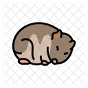 Hamster Sleeping Pet Icon