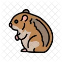 Hamster Standing Pet Icon