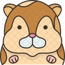 Hamster Face  Icon