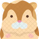 Hamster Face  Icon