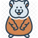 Hamster Mammal Wildlife Icon