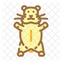 Hamster Standing Pet Icon