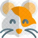 Lachelnder Hamster Tier Tierwelt Icon