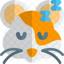 Hamster Sleeping Emoji Icon