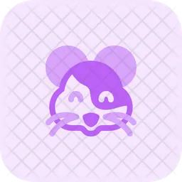 Hamster Smiling Emoji Icon