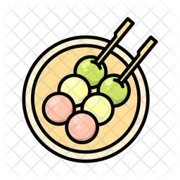 Dango hanami  Icono