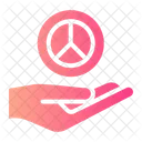 Hand Hippie Pacifism Icon