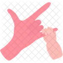 Hand Holding Love Icon