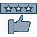 Hand Rate Rating Icon