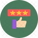 Hand Rate Rating Icon