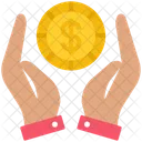 Gambling Casino Hand Icon