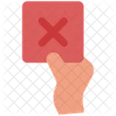 Hand Ticket Invalid Icon