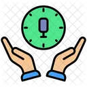 Hand Microphone Podcast Icon