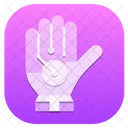 Hand Finger Robot Icon