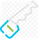Hand Saw Cutting Icon