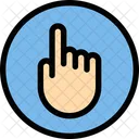 Hand Touch Gesture Icon