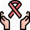Hand Cancer Day Icon