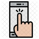 Hand Finger Tap Icon
