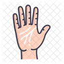 Hand Fingers Palm Icon