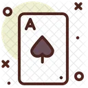 Hand Ace Card Card Icon