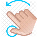 Hand Gesture Left Icon