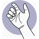 Hand Palm Finger Icon
