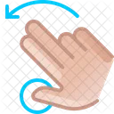 Hand Gesture Left Icon