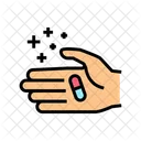 Hand Holding Homeopathy Icon