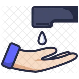 Hand Sanitizer Drop  Icon