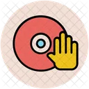 Hand Sign Cd Icon