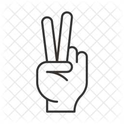 Hand Icon Of Line Style Available In Svg Png Eps Ai Icon Fonts