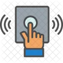 Hand Ring Door Icon