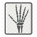 Hand Xray X Icon