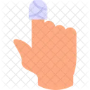 Hand Isolated Hold Icon
