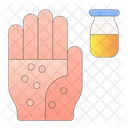 Hand Gesture Bottle Icon