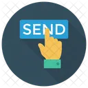 Hand Send Onlinepayment Icon