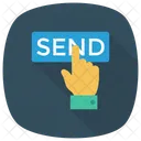 Hand Send Onlinepayment Icon